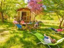 Camping Pas Cher vous présente avec son site Officiel campingpascher.fr, le Camping Domaine D'Anglas classé 5 étoiles, situé sur la commune de Brissac dans le département Hérault (Languedoc Roussillon) en France. Le camping Domaine D'Anglas, vous présente un hébergement de type hébergement insolite de 21 m² pour 1 personne. Le camping Domaine D'Anglas vous propose du vendredi 24 avril au vendredi 01 mai 2026, en promotion à -15% pour 7 nuits à 862,75 € au lieu de 1015,0 € soit une Économie de 152,25 €. Cette location propose 126 dates différentes pour réserver votre séjour. Découvrez également les 12 autres gammes d'hébergements du camping. MerRivière, Piscine extérieure, Animations familiales, Club enfants, Aire de jeux enfants, Canoë-kayak, Golf, Ping-pong, Pétanque, Randonnée, Terrain de football, Bar, Boulangerie, Dépôt de pain, Plats à emporter, Restaurant, Épicerie,... En savoir plus : cliquez-ICI.