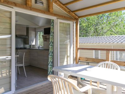Cliquez pour découvrir toutes les photos de l'HÉBERGEMENT ! mobil-home - Le Mas Fleuri photo 8