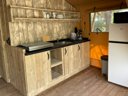 Cliquez pour découvrir toutes les photos de l'HÉBERGEMENT ! tente en toile et bois - camping Lodges & Nature photo 6