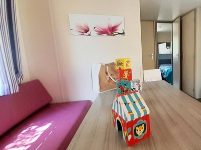 Cliquez pour découvrir toutes les photos de l'HÉBERGEMENT ! mobil-home - Tikayan La Célestine photo 7