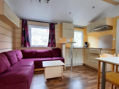 Cliquez pour découvrir toutes les photos de l'HÉBERGEMENT ! mobil-home - La Ribière photo 2