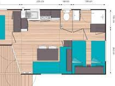 Cliquez pour découvrir toutes les photos de l'HÉBERGEMENT ! mobil-home - La Ribière photo 9