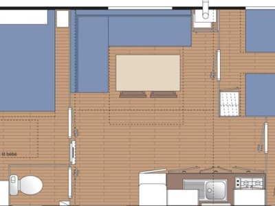 Cliquez pour découvrir toutes les photos de l'HÉBERGEMENT ! mobil-home - Les 2 Vallées photo 3