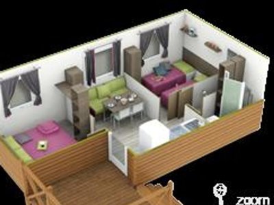 mobil-home - Les 2 Vallées photo 6