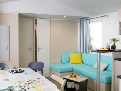 Cliquez pour découvrir toutes les photos de l'HÉBERGEMENT ! mobil-home - Flower L'Epi Bleu photo 3