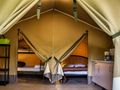 Cliquez pour découvrir toutes les photos de l'HÉBERGEMENT ! tente toile et bois - établissement La Salendrinque photo 2
