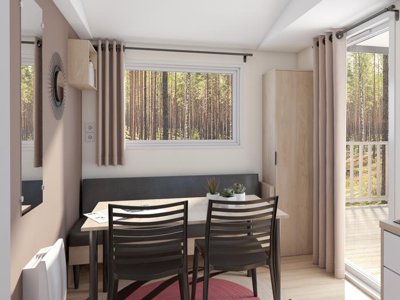 Cliquez pour découvrir toutes les photos de l'HÉBERGEMENT ! mobil-home - De La Cascade photo 2