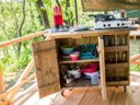Cliquez pour découvrir toutes les photos de l'HÉBERGEMENT ! tente en toile et bois - camping Centro Vacanze San Marino photo 7
