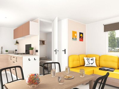 Cliquez pour découvrir toutes les photos de l'HÉBERGEMENT ! mobil-home - Les Cantarelles - Ciela Village photo 3