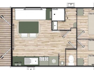 Cliquez pour découvrir toutes les photos de l'HÉBERGEMENT ! mobil-home - Les Cantarelles photo 8