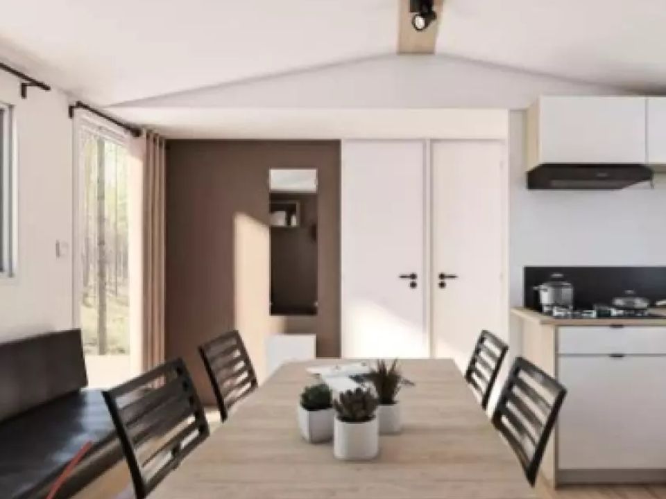 Cliquez pour découvrir toutes les photos de l'HÉBERGEMENT ! mobile_home - Du Château De L'Hom photo 3