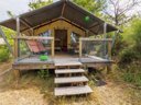 Cliquez pour découvrir toutes les photos de l'HÉBERGEMENT ! tente en toile et bois - camping Bivouac Nature photo 3
