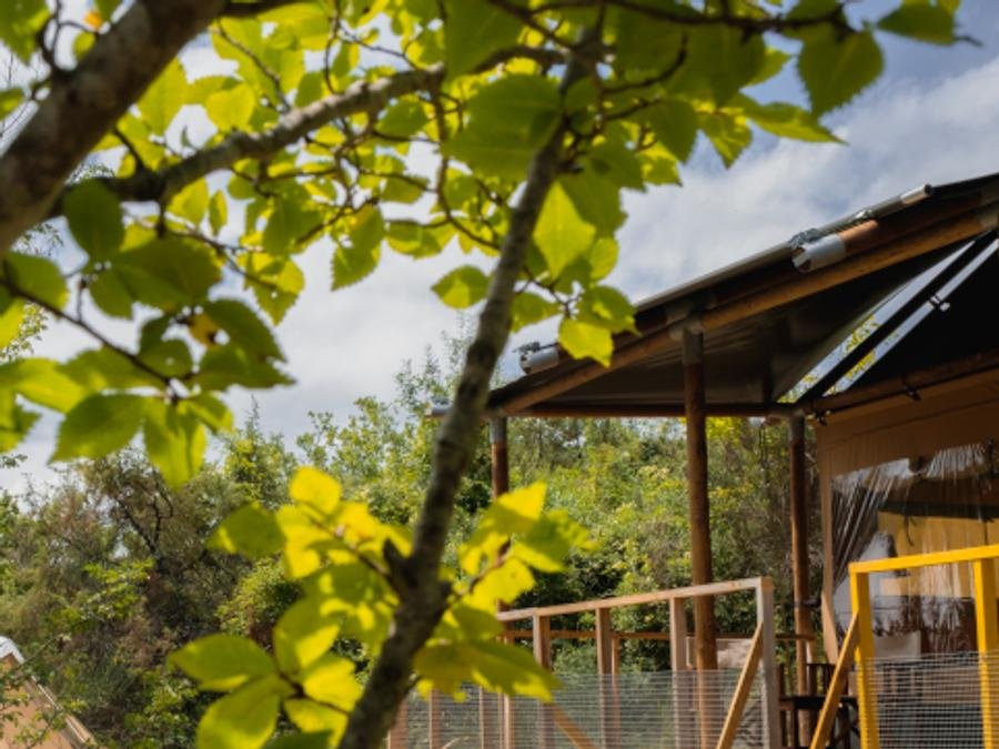 Camping Pas Cher vous présente avec son site Officiel campingpascher.fr, le Camping Le Camp classé 3 étoiles, situé sur la commune de Varen dans le département Tarn-et-garonne (Midi Pyrénées) en France. Le camping Le Camp vous propose un hébergement de type tente en toile et bois. L'établissement vous propose 7 autres types d'hébergements. Découvrez tous nos séjours à petits prix dans la commune et aux alentours de Varen du département : Tarn-et-garonne (Midi Pyrénées). Piscine extérieure, Animations familiales, Aire de jeux enfants, Canoë-kayak, Cyclisme, Escalade, Parcours sportif, Ping-pong, Pétanque, Plats à emporter,... En savoir plus : cliquez-ICI.
