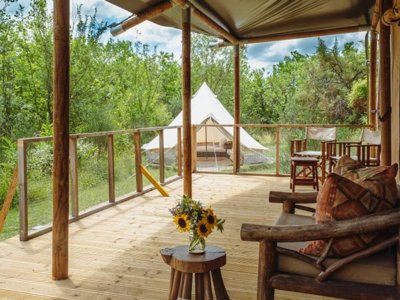 tente en toile et bois - Le Camp photo 2