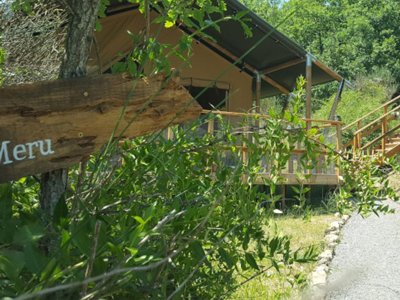 tente en toile et bois - Le Camp photo 1