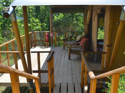 tente en toile et bois - Le Camp photo 2