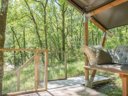 Cliquez pour découvrir toutes les photos de l'HÉBERGEMENT ! tente en toile et bois - camping Le Camp photo 11