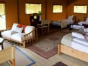 tente en toile et bois - camping Le Camp photo 3