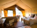Cliquez pour découvrir toutes les photos de l'HÉBERGEMENT ! tente en toile et bois - camping Le Camp photo 8