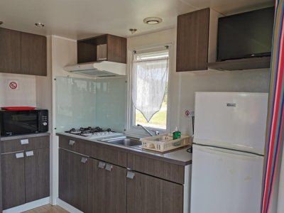 Cliquez pour découvrir toutes les photos de l'HÉBERGEMENT ! mobil-home - Des Favards photo 3