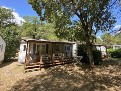 Cliquez pour découvrir toutes les photos de l'HÉBERGEMENT ! mobil-home - Flower Le Peyrelade photo 2