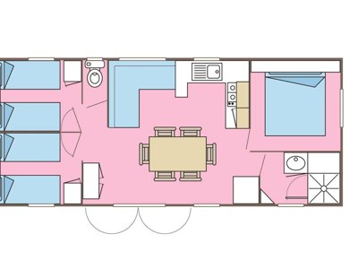 mobil-home - Flower Le Peyrelade photo 5