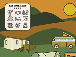 Camping Pas Cher vous présente avec son site Officiel campingpascher.fr, le Camping Les Dolmens classé 4 étoiles, situé sur la commune de Mejannes Le Clap dans le département Gard (Languedoc Roussillon) en France. Le camping Les Dolmens, vous présente un hébergement de type mobil-home. Le camping Les Dolmens vous propose du mercredi 01 avril au mercredi 08 avril 2026 pour 7 nuits à 375€. Cette location propose 126 dates différentes pour réserver votre séjour. Découvrez également les 5 autres gammes d'hébergements du camping. Les Avis clients pour le Camping Les Dolmens sont de 6 sur 10. Piscine couverte, Piscine extérieure, Aire de jeux enfants, Cyclisme, Ping-pong, Pétanque, Randonnée, Salle de jeux vidéo, Terrain multisports, Bar, Boulangerie, Snack/Bar, Épicerie,... En savoir plus : cliquez-ICI.