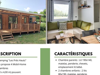 mobil-home - Les Pres Hauts - Sites Et Paysages photo 7