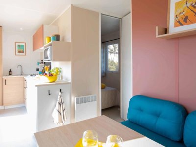 Cliquez pour découvrir toutes les photos de l'HÉBERGEMENT ! mobil-home - Les Amarines - Paradis photo 3