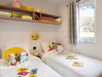 Cliquez pour découvrir toutes les photos de l'HÉBERGEMENT ! mobil-home - Flower Le Saint Michelet photo 5