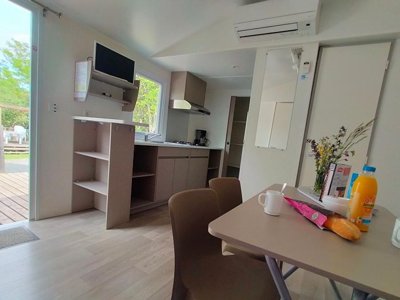 Cliquez pour découvrir toutes les photos de l'HÉBERGEMENT ! mobil-home - Beau Rivage photo 2