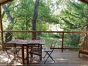 Cliquez pour découvrir toutes les photos de l'HÉBERGEMENT ! tente en toile et bois - camping Flower Les Rives De L'Aygues photo 7