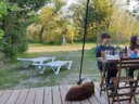 Cliquez pour découvrir toutes les photos de l'HÉBERGEMENT ! tente en toile et bois - camping Flower Les Rives De L'Aygues photo 4