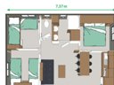 chalet - camping Flower Les Rives De L'Aygues photo 3