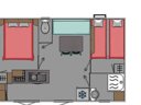 mobil-home - camping La Fontaine D'annibal photo 5
