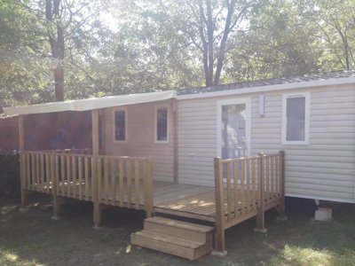 Cliquez pour découvrir toutes les photos de l'HÉBERGEMENT ! mobil-home - Des Drouilhèdes photo 2