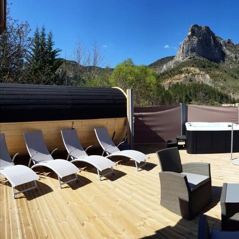 Cliquez pour découvrir toutes les photos de l'HÉBERGEMENT ! chalet - Koawa Les Princes D'Orange photo 3