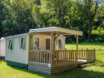 Cliquez pour découvrir toutes les photos de l'HÉBERGEMENT ! mobil-home - Flower Le Pont Du Tarn photo 8