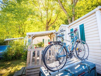 Cliquez pour découvrir toutes les photos de l'HÉBERGEMENT ! mobil-home - Flower Le Pont Du Tarn photo 2