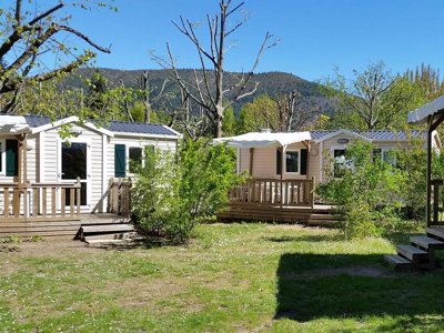 Cliquez pour découvrir toutes les photos de l'HÉBERGEMENT ! mobil-home - Flower Le Pont Du Tarn photo 8