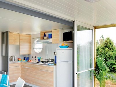 Cliquez pour découvrir toutes les photos de l'HÉBERGEMENT ! mobil-home - Du Pré Morjal photo 2