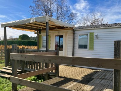 Cliquez pour découvrir toutes les photos de l'HÉBERGEMENT ! mobil-home - Carrefour De L'Ardèche photo 2