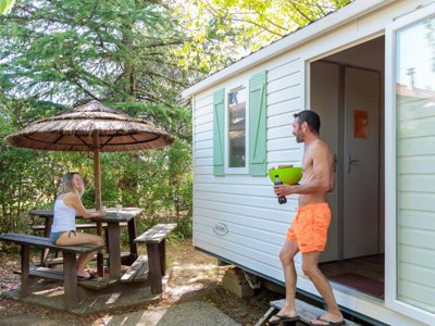 Cliquez pour découvrir toutes les photos de l'HÉBERGEMENT ! mobil-home - Flower Les Paillotes En Ardeche photo 4