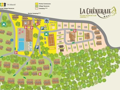Cliquez pour découvrir toutes les photos de l'ÉTABLISSEMENT ! camping La Chêneraie **** photo 14