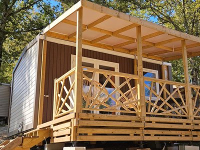 Cliquez pour découvrir toutes les photos de l'HÉBERGEMENT ! mobil-home - La Chêneraie **** photo 2