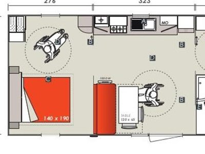 Cliquez pour découvrir toutes les photos de l'HÉBERGEMENT ! mobil-home - La Chêneraie **** photo 7