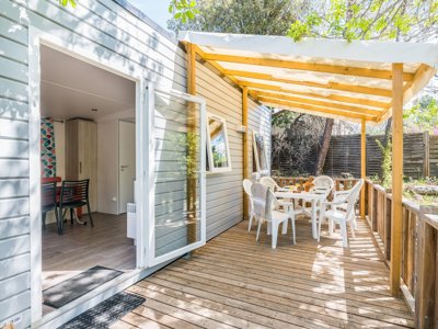 Cliquez pour découvrir toutes les photos de l'HÉBERGEMENT ! mobil-home - La Nouzarede photo 6