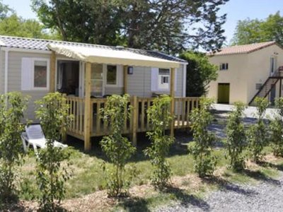 Cliquez pour découvrir toutes les photos de l'HÉBERGEMENT ! mobil-home - Le Coin Charmant photo 9