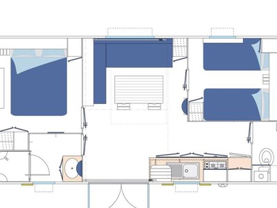 mobil-home - Les Hortensias photo 15