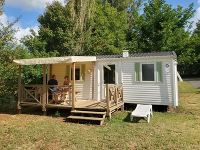 Cliquez pour découvrir toutes les photos de l'HÉBERGEMENT ! mobil-home - Le Valenty photo 10